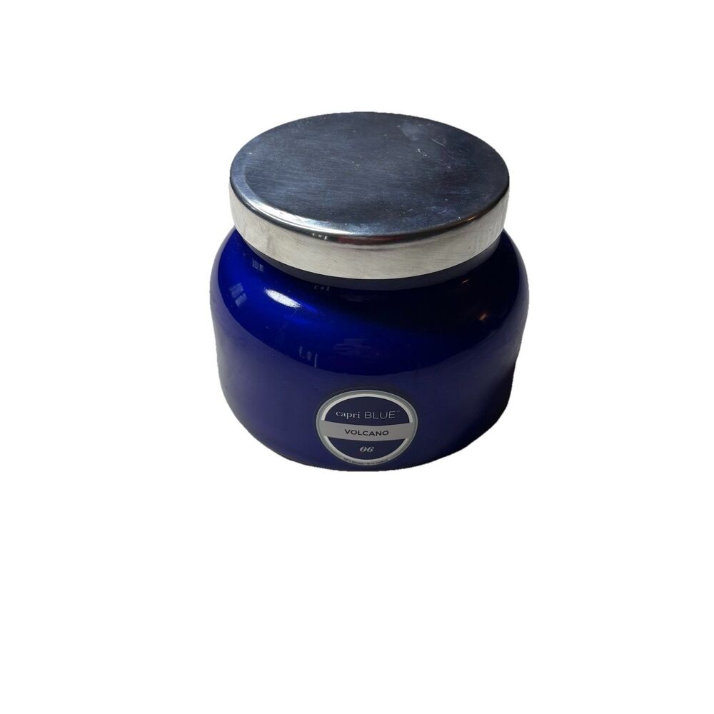 Capri Blue Candle - 19 Oz - Volcano - Blue  Brand New Anthropologie